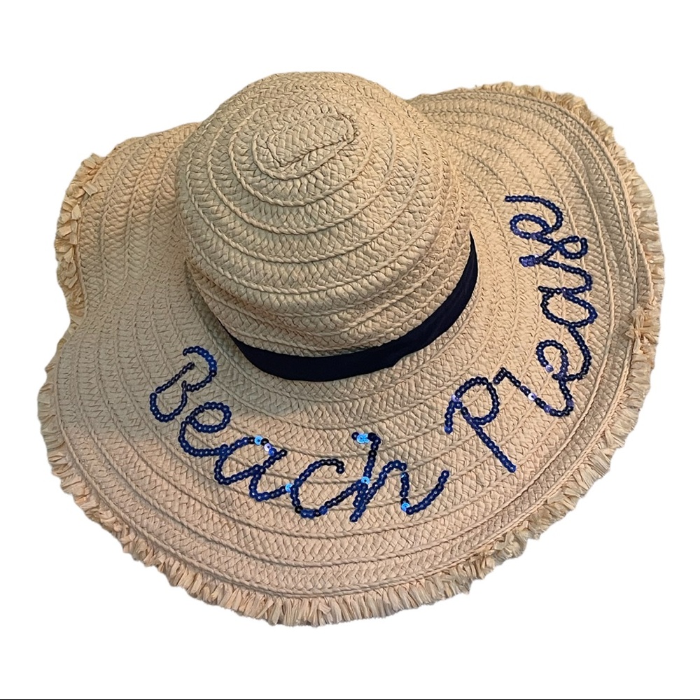 Beach Please New Wide Sun hat